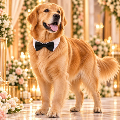Luxury Bow Tie Collar