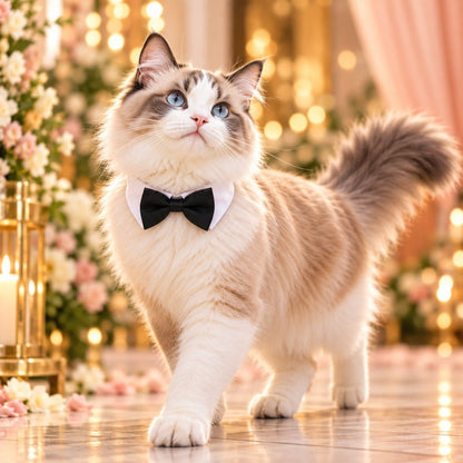 Luxury Bow Tie Collar