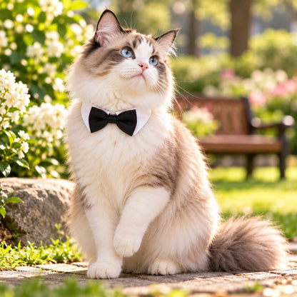 Luxury Bow Tie Collar
