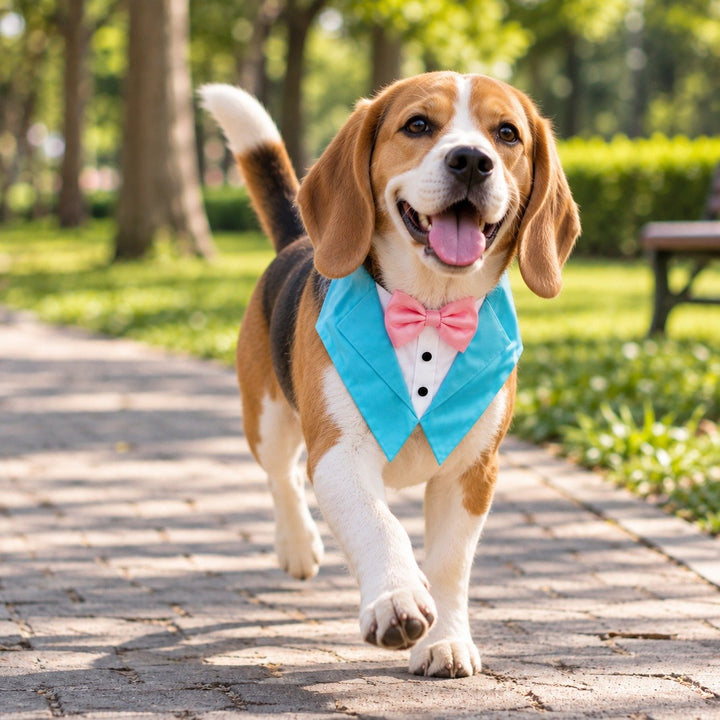 Aqua Blazer Bandana