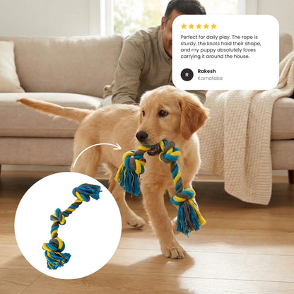 3 Knot Rope Toy