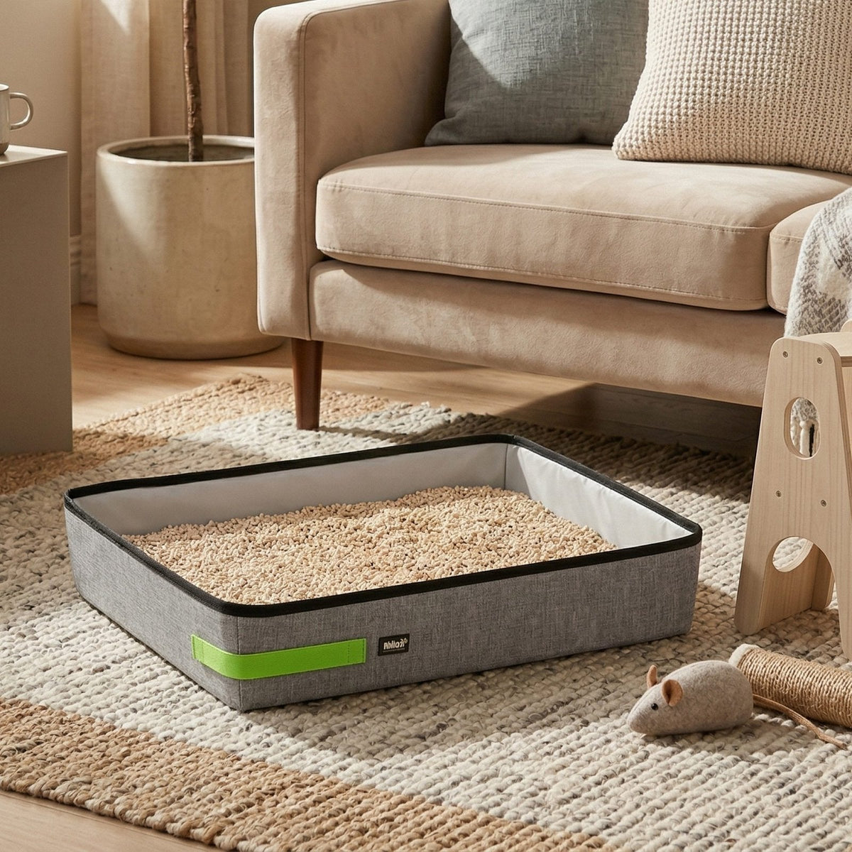 Foldable Carry Litter Box
