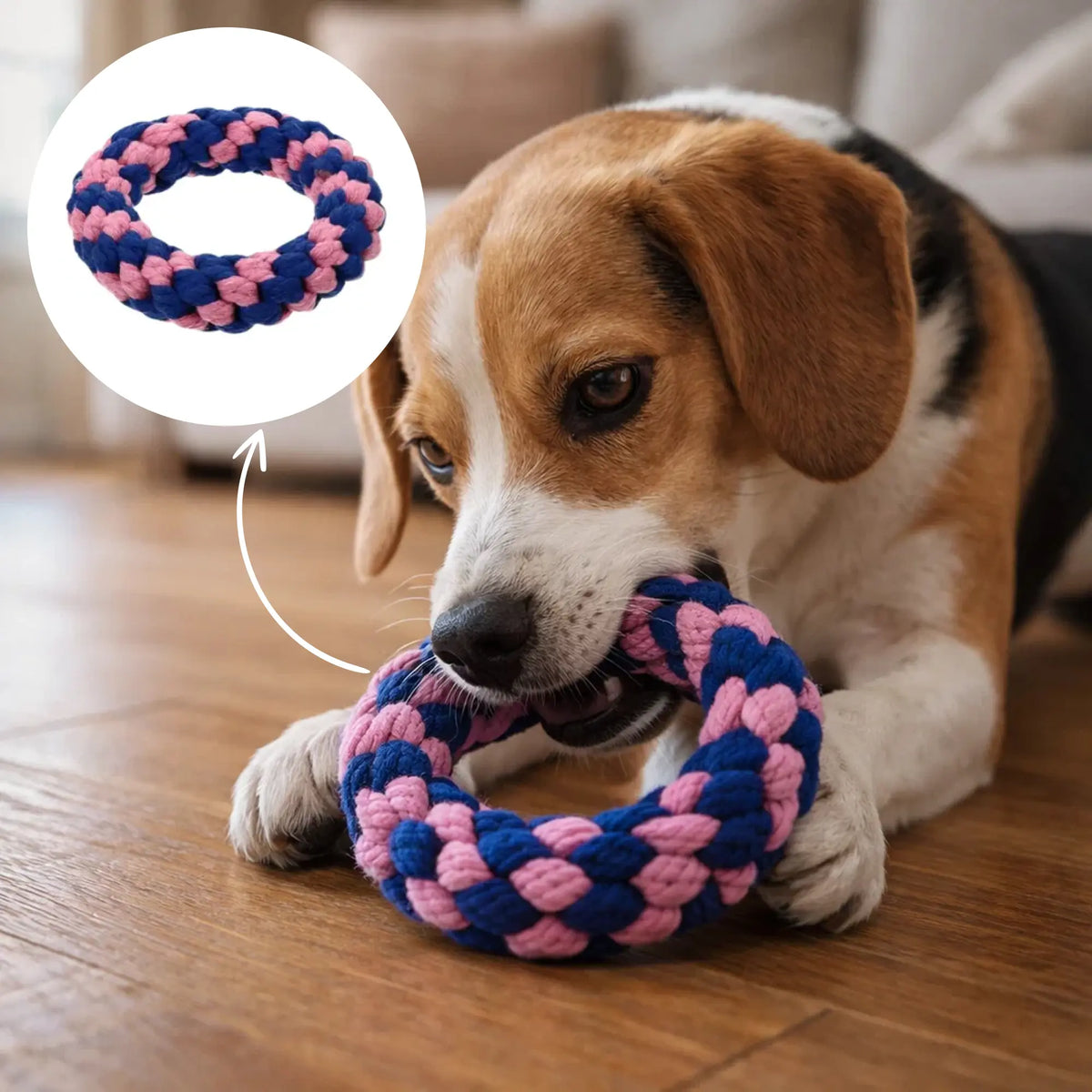 Braided Ring Toy