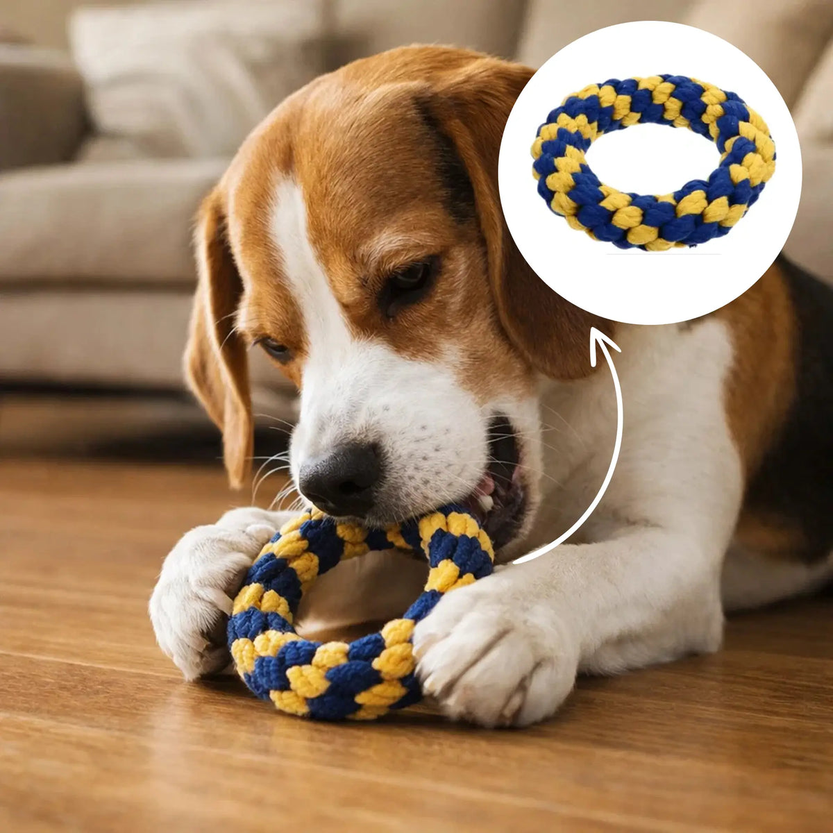 Braided Ring Toy