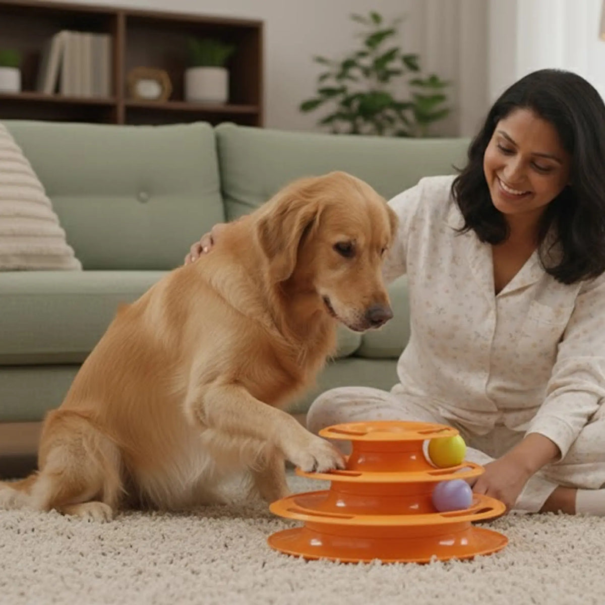 Indoor Cats Turntable Toy Fun Roller