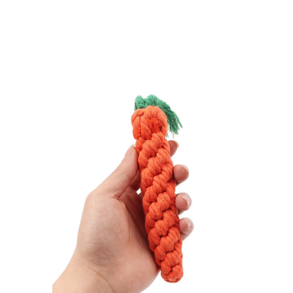 Carrot Rope Toy - Image 4