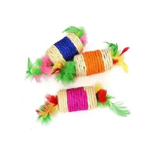 Cylinder Feathered Toy