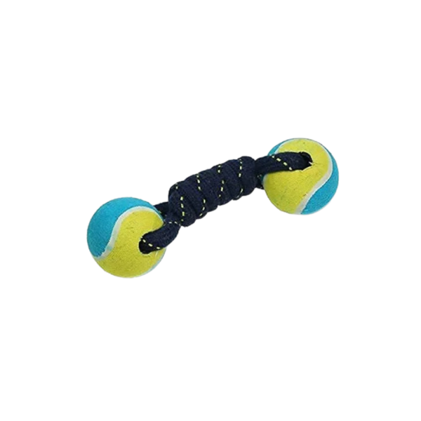 Double Tennis Ball Pet Toy