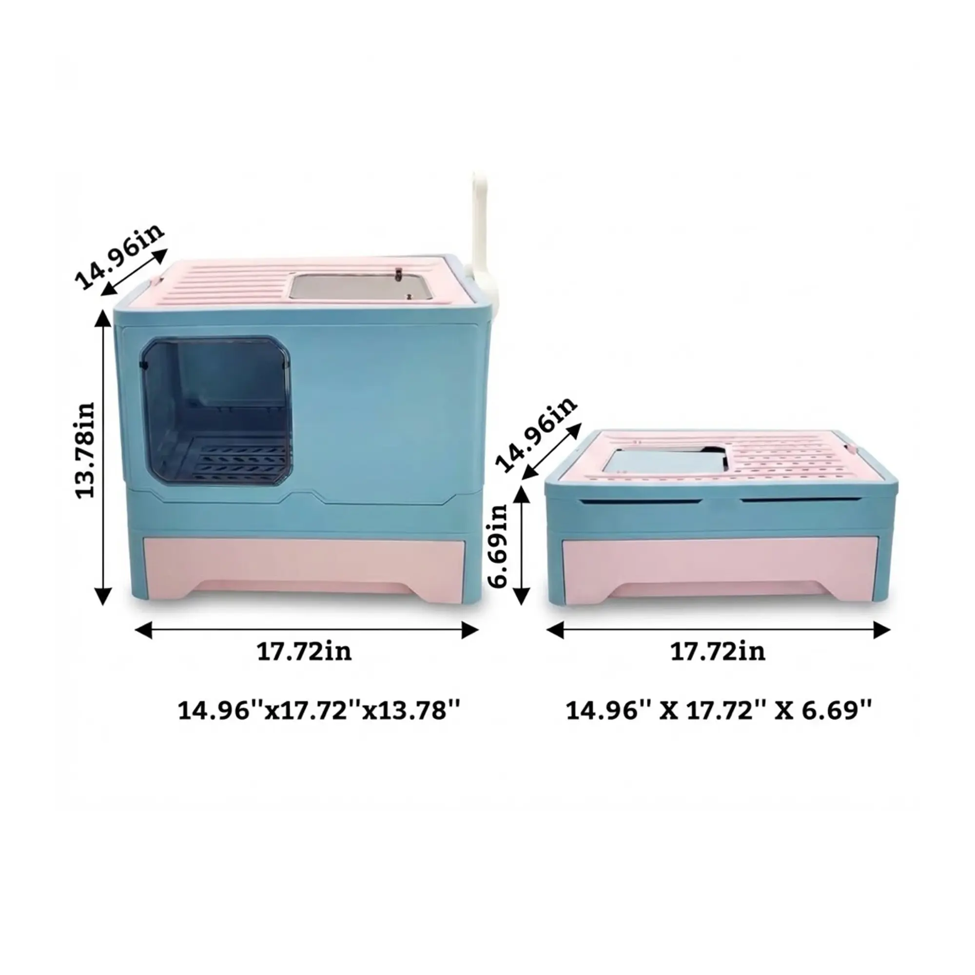 Foldable Litter Box 03
