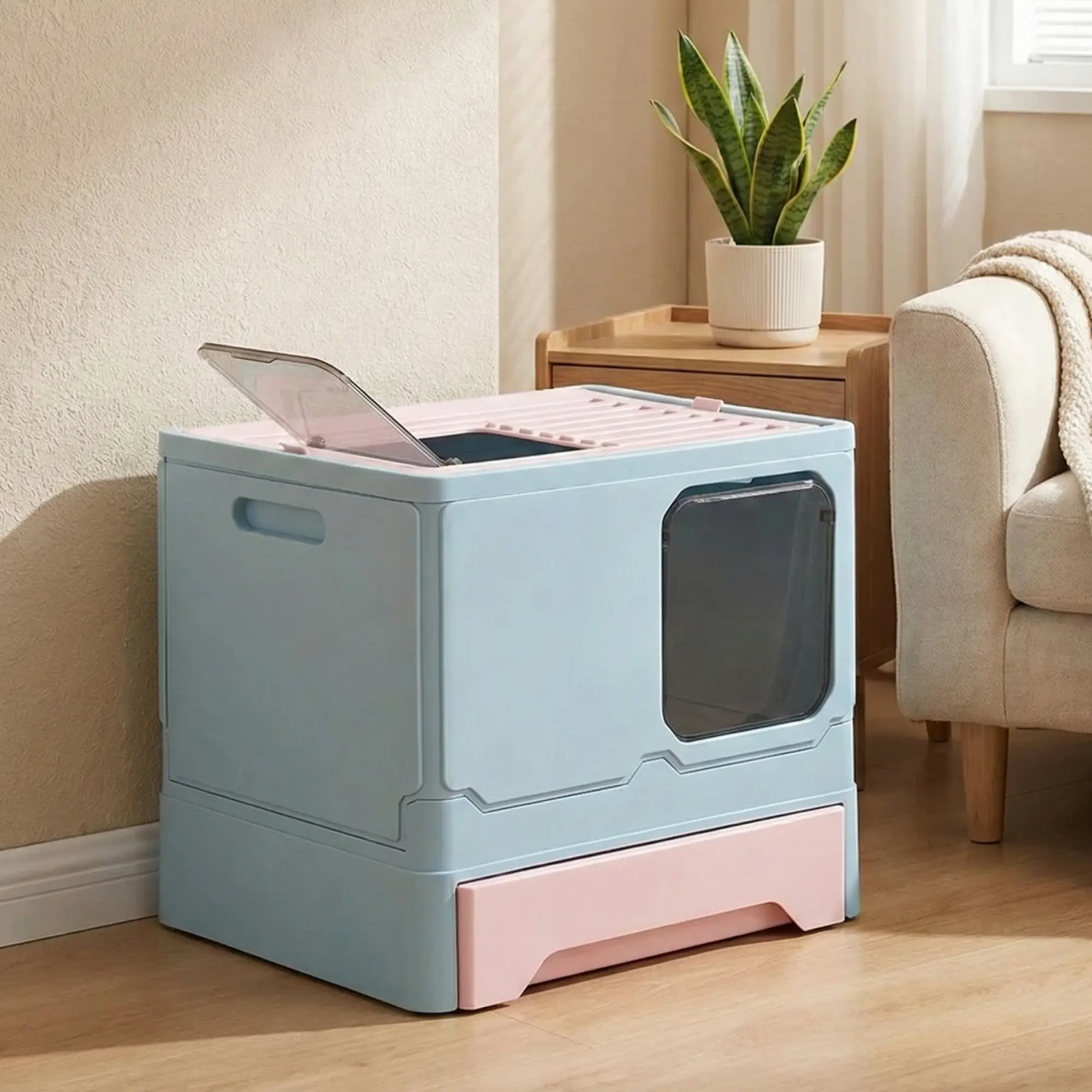 Foldable Litter Box 05