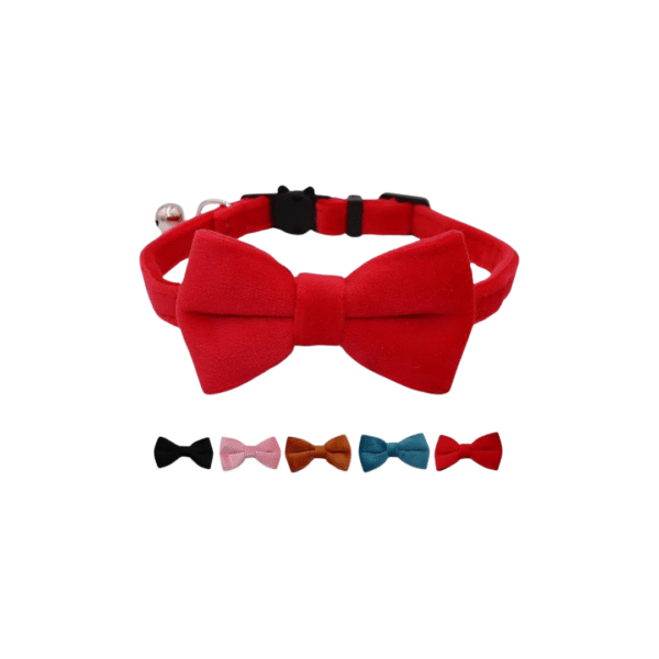 Dog Elegant Bow Collar - Image 2