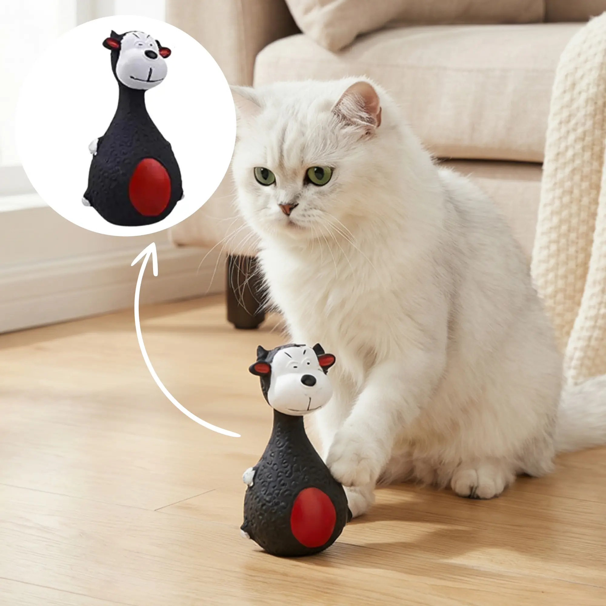 Squeaky Animal Toy 04