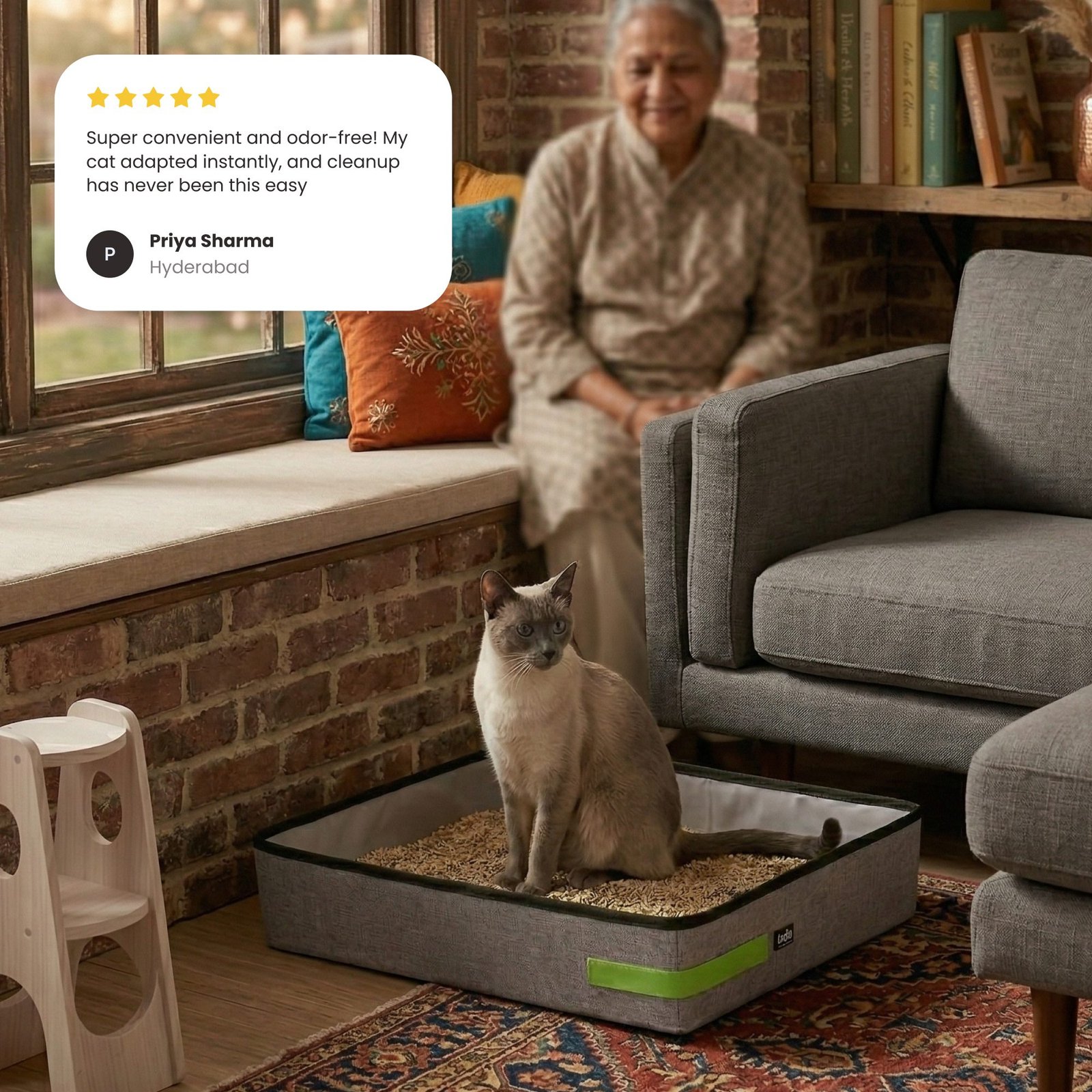 Foldable Carry Litter Box - Image 2