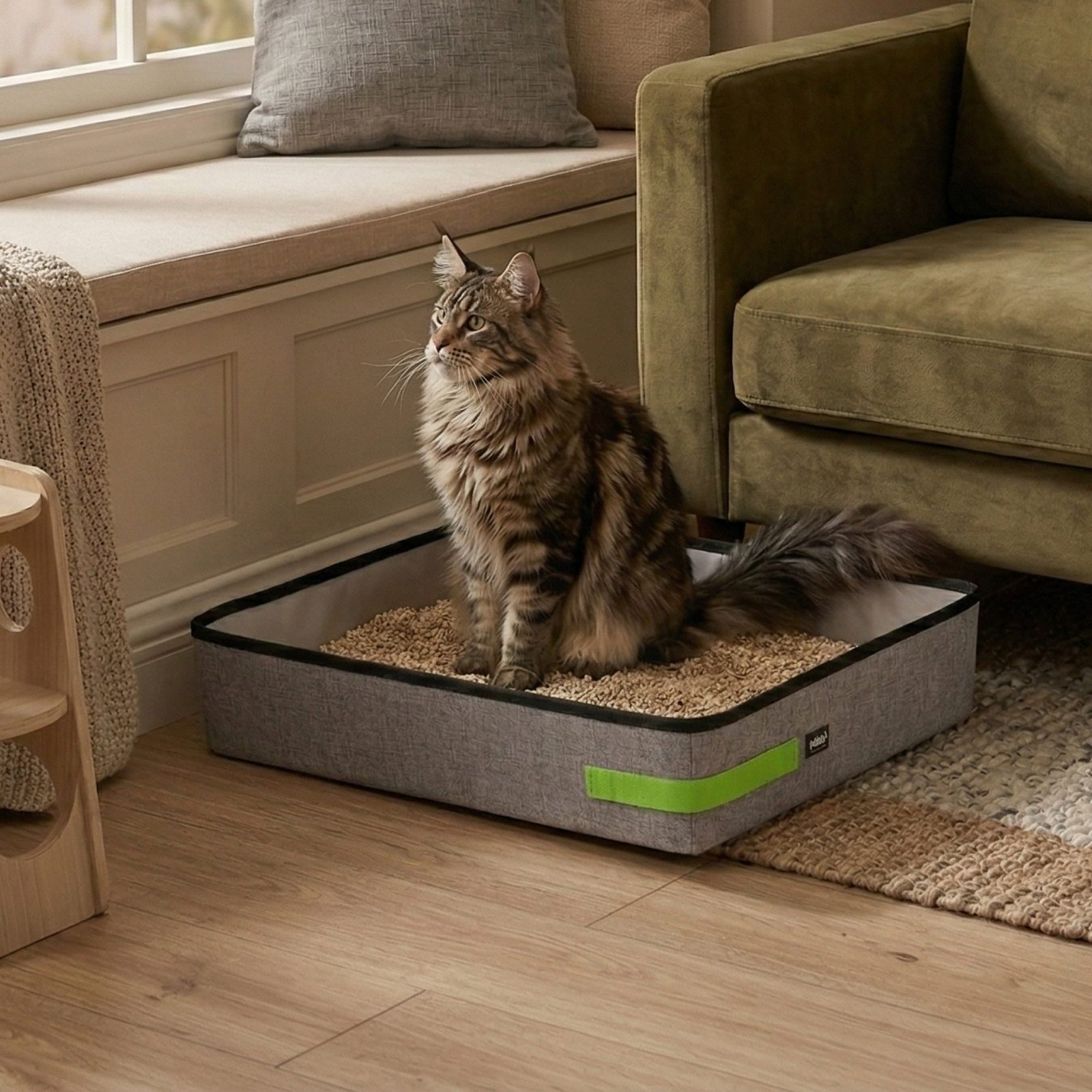 Foldable Carry Litter Box