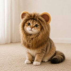 Lion Mask for Cat